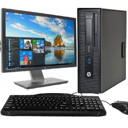 HP EliteDesk 800 G1 Core I5 8GB RAM 500GB HDD SFF Desktop+ 19" Monitor